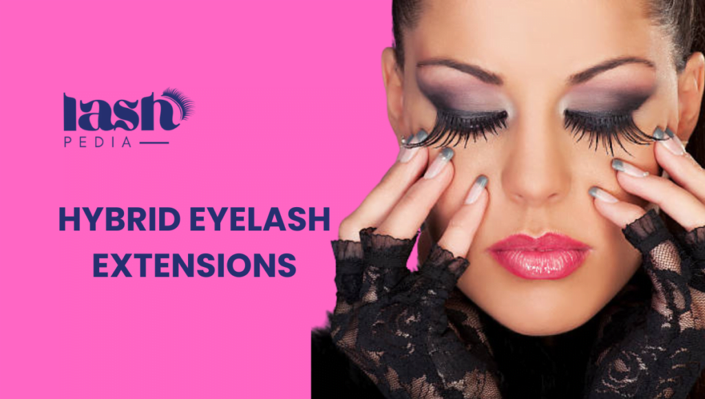 Hybrid Eyelash Extensions